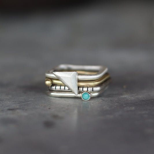 4U1 Escape the ordinary / square/ prsten