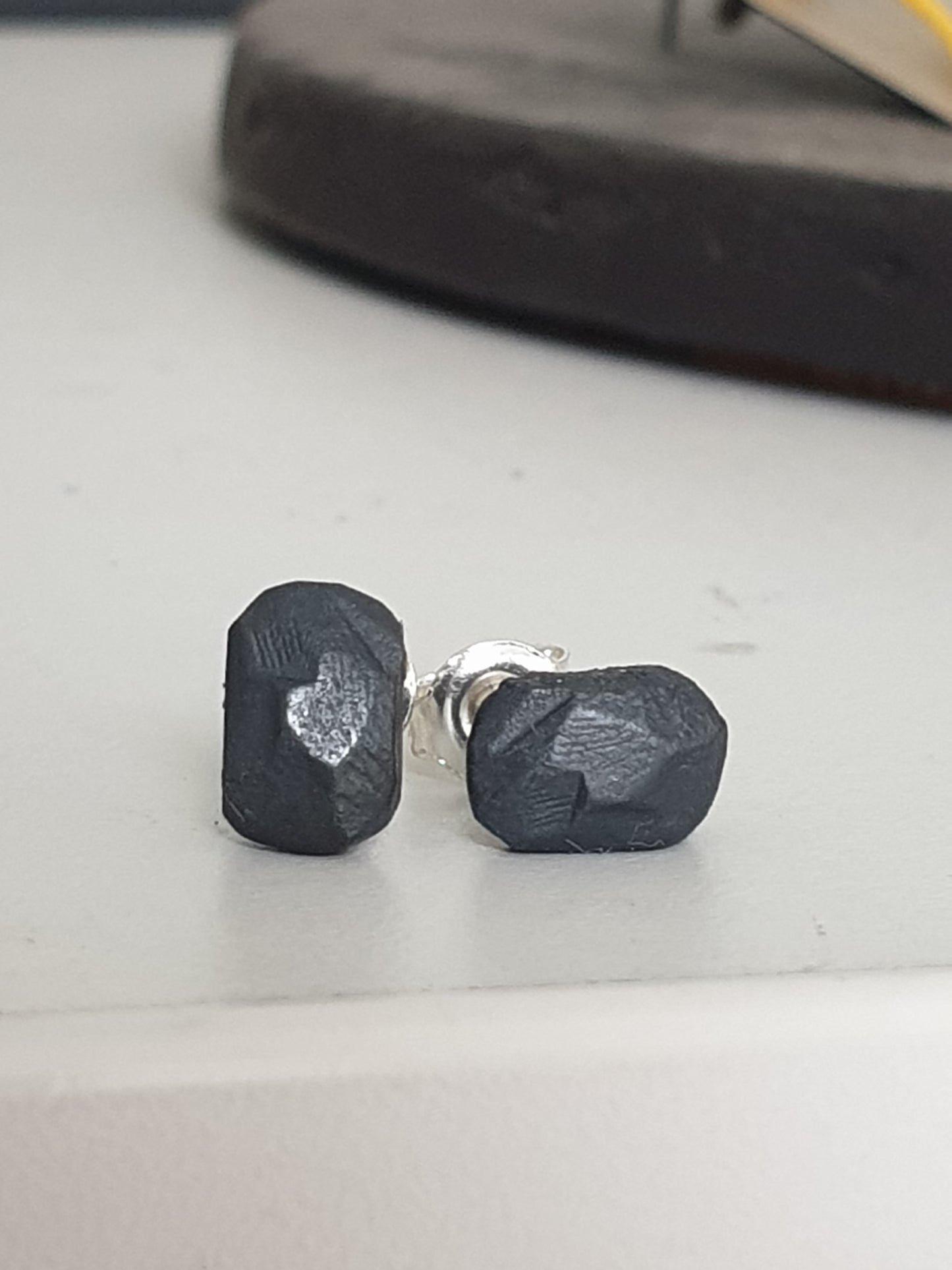 Stones / Black / naušnice