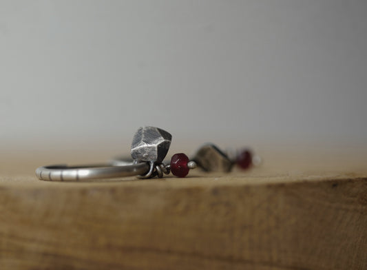 Stripes & Hoopes 3U1 / naušnice