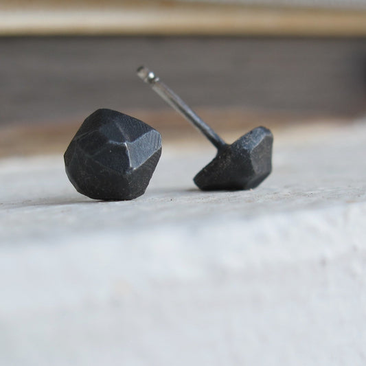 Stones S / Black / naušnice