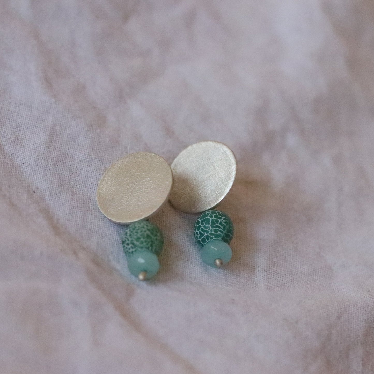 Jelly green and blue / naušnice