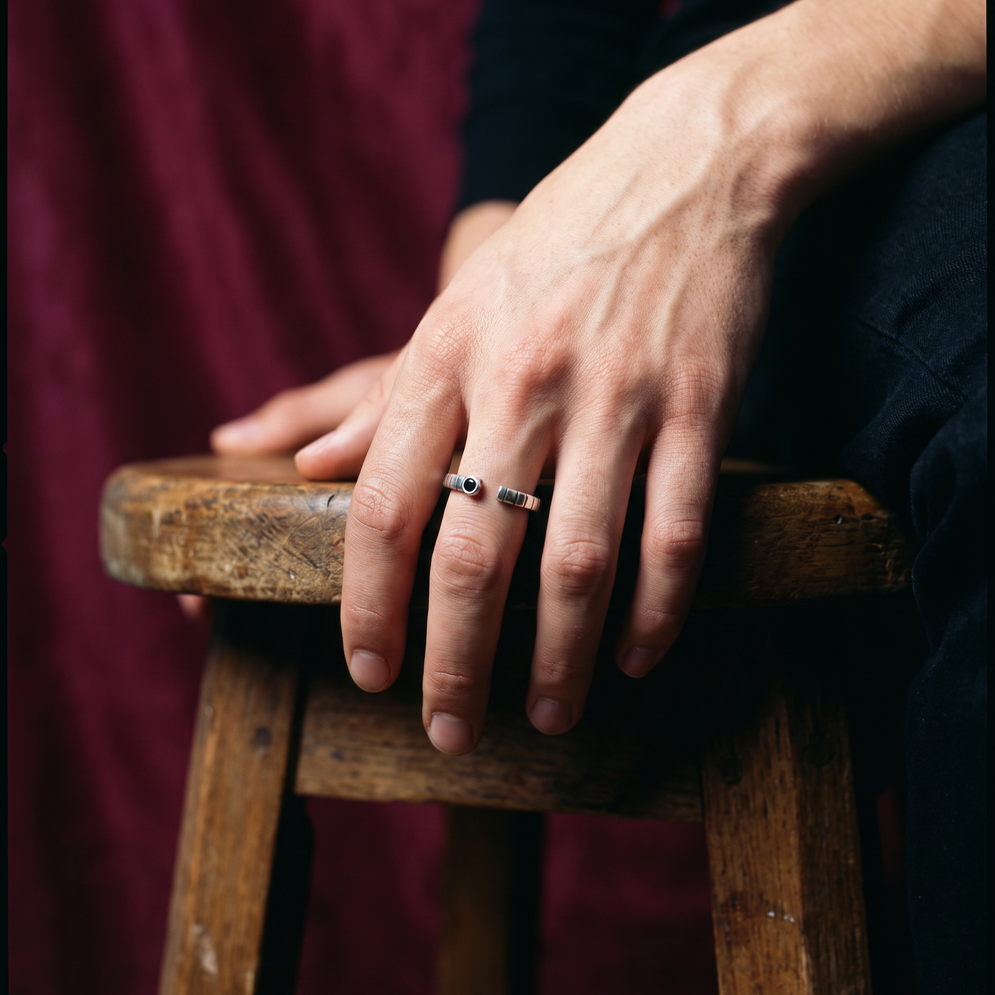 What are We Keeping in Line ? - stone ring