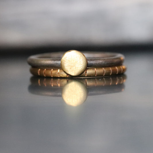2U1 basic / square/round / prsten