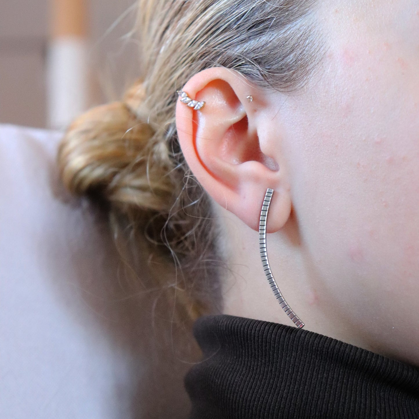 What  are we keeping in line? "Nothing,  Really  long studs"