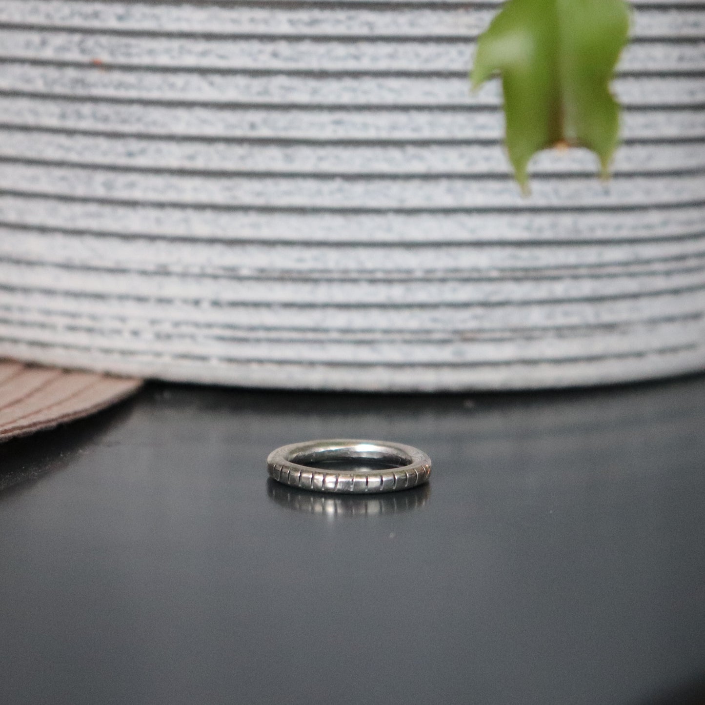 2-in-1 green onyx / square / ring