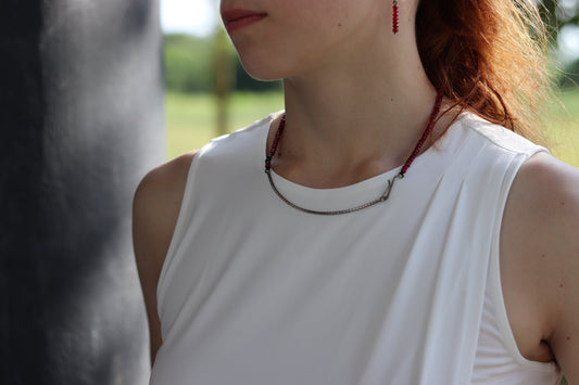Stripes & Stones  / ogrlica