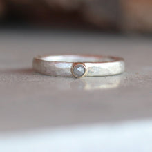 Load image into Gallery viewer, Grey diamond ring