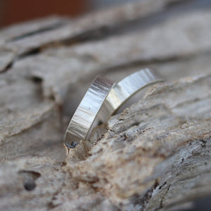 Wedding bands same and simple