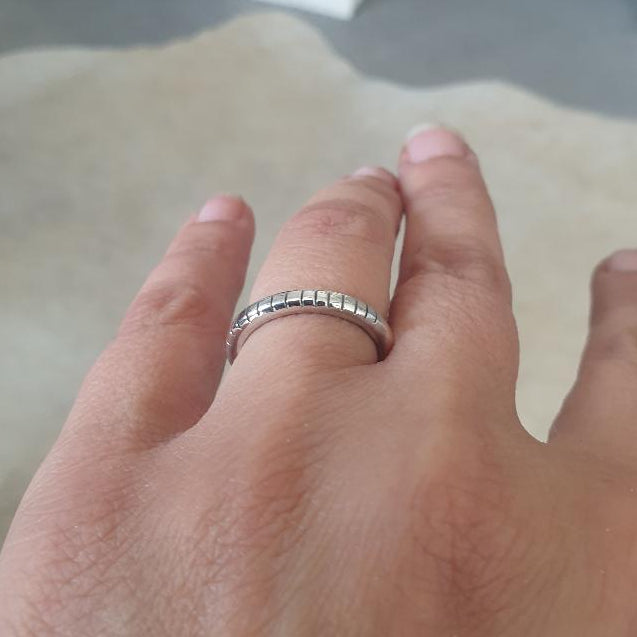 2-in-1 green onyx / square / ring