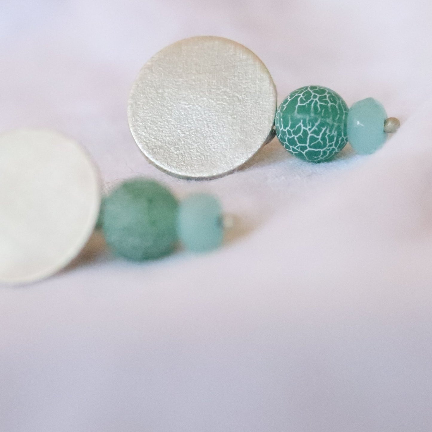 Jelly green and blue / naušnice