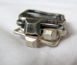 4U1 basic II / square / prsten